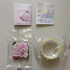 エスターバニー×くら寿司コラボ ラバーマスコット・マスキングテープセット