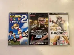 PSP ゲームソフト みんなのGOLF 2 他