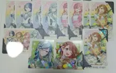 プロセカ　グリーディングカード　グリカ　モアジャン　12枚　箔押し