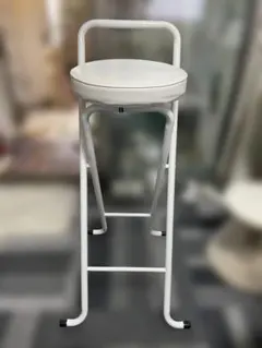 折りたたみ式 ハイチェア ホワイト