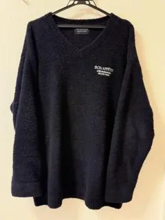 JOËL ROBUCHON GELATO PIQUE 黒 Vネックルームウェア