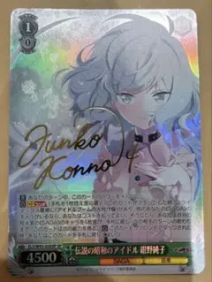 伝説の昭和のアイドル　紺野純子 SP ヴァイスシュヴァルツ 美品