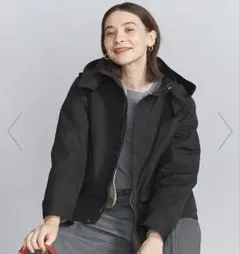 グログランフードライナー マウンテンパーカー 23FW -2WAY/撥水加工-