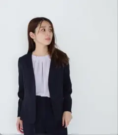 限定値下げ！新品★NATURAL BEAUTY BASIC ノーカラージャケット