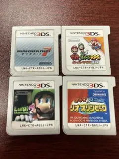 3ds ソフト　マリオ系４点