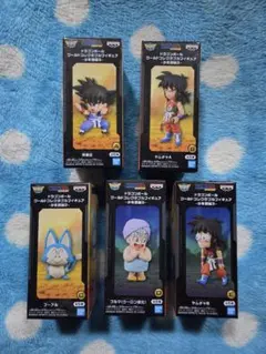 ドラゴンボール ワールドコレクタブルフィギュア 少年期編2 5種