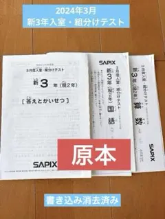 2026年最新】サピックス 組み分けテストの人気アイテム - メルカリ