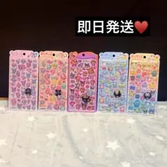 うるちゅるポップシール サンリオ キティ クロミ 日焼け ボンボンドロップシール