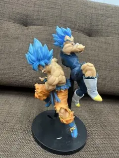#スーパーサイヤ人ブルー　孫悟空　ベジータ　フィギュアセット