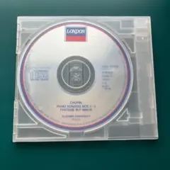 CD／ショパン ピアノ・ソナタ 第2・3番 アシュケナージ