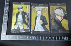 ペルソナ 30周年 ウエハース P4主人公 鳴上悠 3枚セット PERSONA