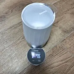 【美品】ハリオ HARIO コーヒースケールマグ STS-300-W