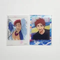 【匿名配送】Free! 椎名旭 チェキ風クリアカード ノーマル