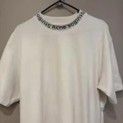 Acne Studios ロゴネック Tシャツ ホワイトのサムネイル
