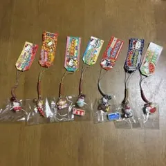 未開封☆レア】サンリオ原色図鑑 セブンシリードワーフス ストラップ 4