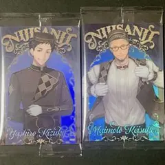 にじさんじウエハース2カード 社築 舞元啓介