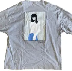 WEGO 長袖Tシャツ バックプリント グレー