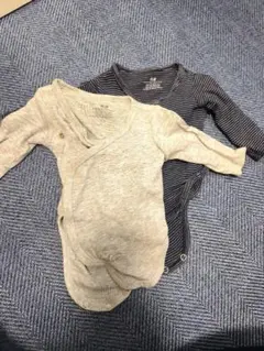 H&M オーガニックコットンロンパースセット
