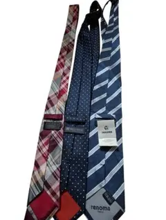 ネクタイセット（renoma, Brick House, Pazzo）
