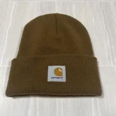 Carhartt ブラウン ニット帽 フリーサイズ