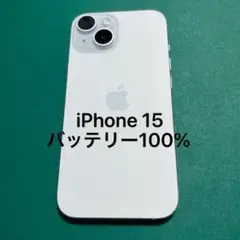 iphone15 128gb 100%