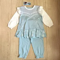 【週末限定価格】新品　アナと雪の女王　エルサ　なりきり　長袖パジャマ　80cm
