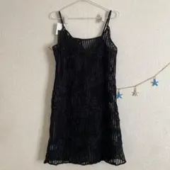 【前後2WAY】フラワーレースミニワンピース　Kastane