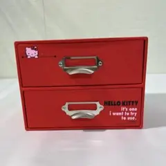 キティ HELLO KITTY 木製ラック 引き出し付き レトロ - メルカリ