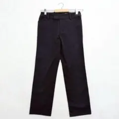 7-IDコンセプト クロップドパンツ S ネイビー きれいめ オフィスカジュアルのサムネイル