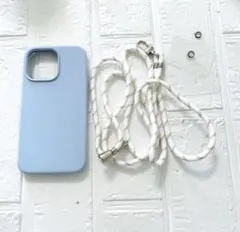 ⭐︎ iPhone 13 Pro ケース 6.1インチ 水色