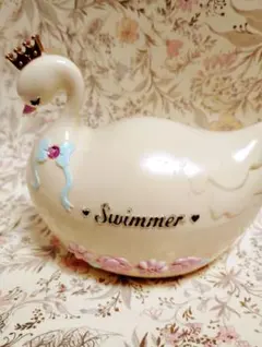 swimmerスワン型 アクセサリーケース