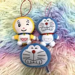 ドラえもん　いろんな顔がいっぱいマスコット　3個セット　ドラミちゃん