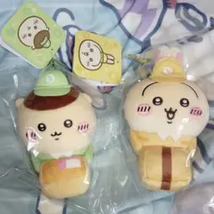 ちいかわマーケット 配達員さんなマスコット うさぎ くりまんじゅう 2点セット