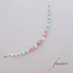 《和風レトロ》MIX×蝶々の羽織紐 着物　羽織　絽　紗　春　フレンチフック　マグ