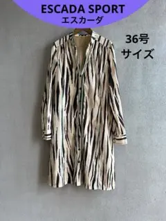 【新品未使用品】36 ESCADA エスカーダ　コート　水色　千鳥柄 楽天市場】ESCADA（コート・ジャケット｜レディースファッション