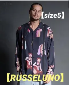 ¥36,300【RUSSELUNO/5】サスペンダーロングスリーブシャツ　豹柄 36,300【RUSSELUNO/5】サスペンダーロングスリーブシャツ 豹柄 - メルカリ