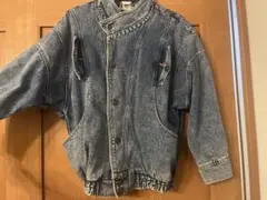 変形　デニムジャケット　Y2K 古着　ヴィンテージ