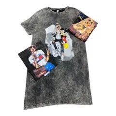 ZARA グラフィックTシャツ 3枚セット　ワンピース　ロンT ヴィンテージ風