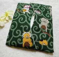 ハンドメイド　ポケットティッシュケース　猫シリーズ