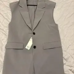 GU オーバーサイズテーラードベスト