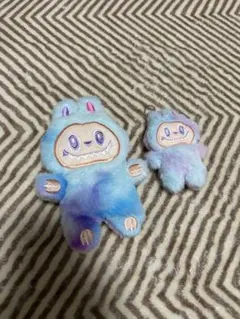 ラブブ　可愛いキャラクターぬいぐるみストラップセット