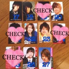 Hey!Say!JUMP.Sexy Zone公式トレカ