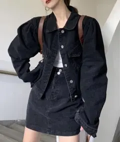 デニムセットアップ