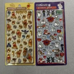 ボンボンドロップシール ディズニー 正規品 ベイマックス くまのプーさん