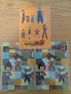 ドラゴンボールZ 神と神 クリアファイル(A5サイズ) 3枚セット