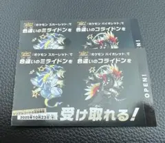 色違いミライドン　コライドン2体