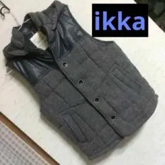 ikka イッカフード付きダウンベスト　ダウンベスト　フード付きダウンのサムネイル
