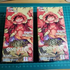【新品・未開封】ワンピースカード　THE BEST 　テープ付き　2ボックス