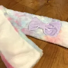 マフラー ふわふわ　キッズ　ベビー　女の子　しまむら