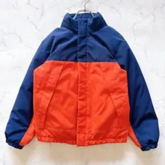 UNIQLO ユニクロ 中綿ジャケット 150 紺 オレンジ